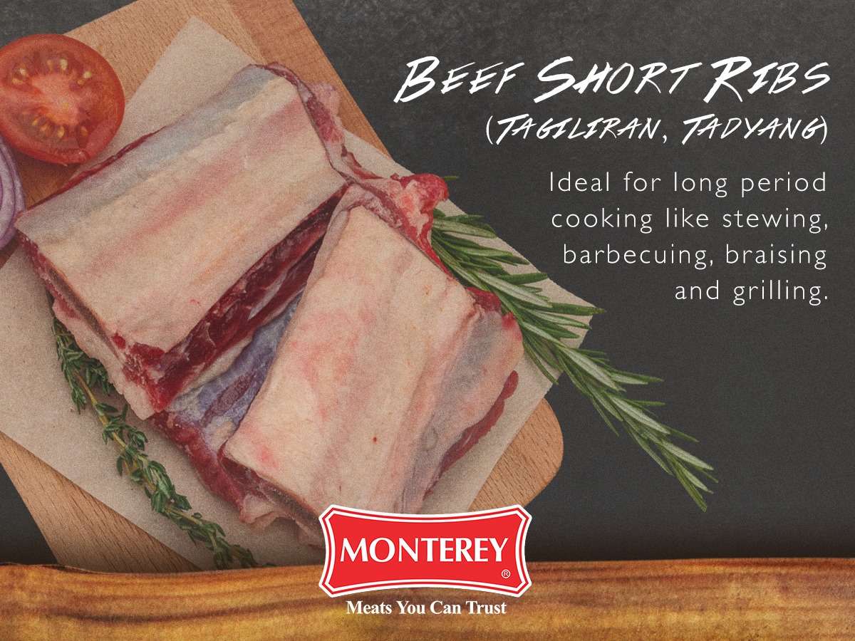 Monterey - This section of rib bones and layers of meat are found in ...