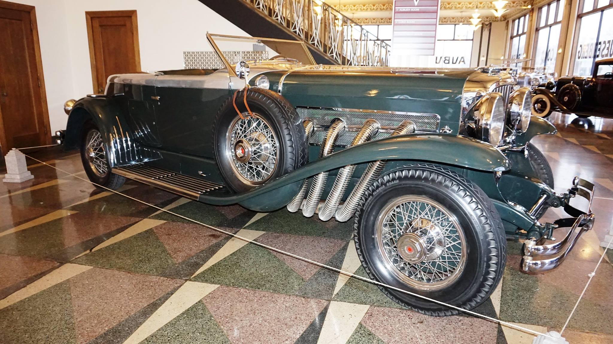 The museum's... - Auburn Cord Duesenberg Automobile Museum