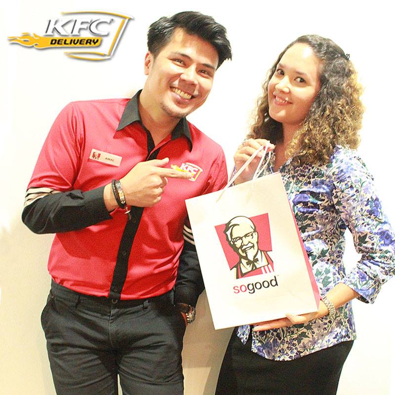 KFC - KFC Delivery - satu-satunya penghantaran makanan...