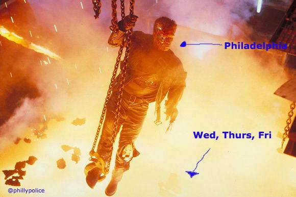 Philadelphia Police Department - Remember that scene in Terminator 2 ...