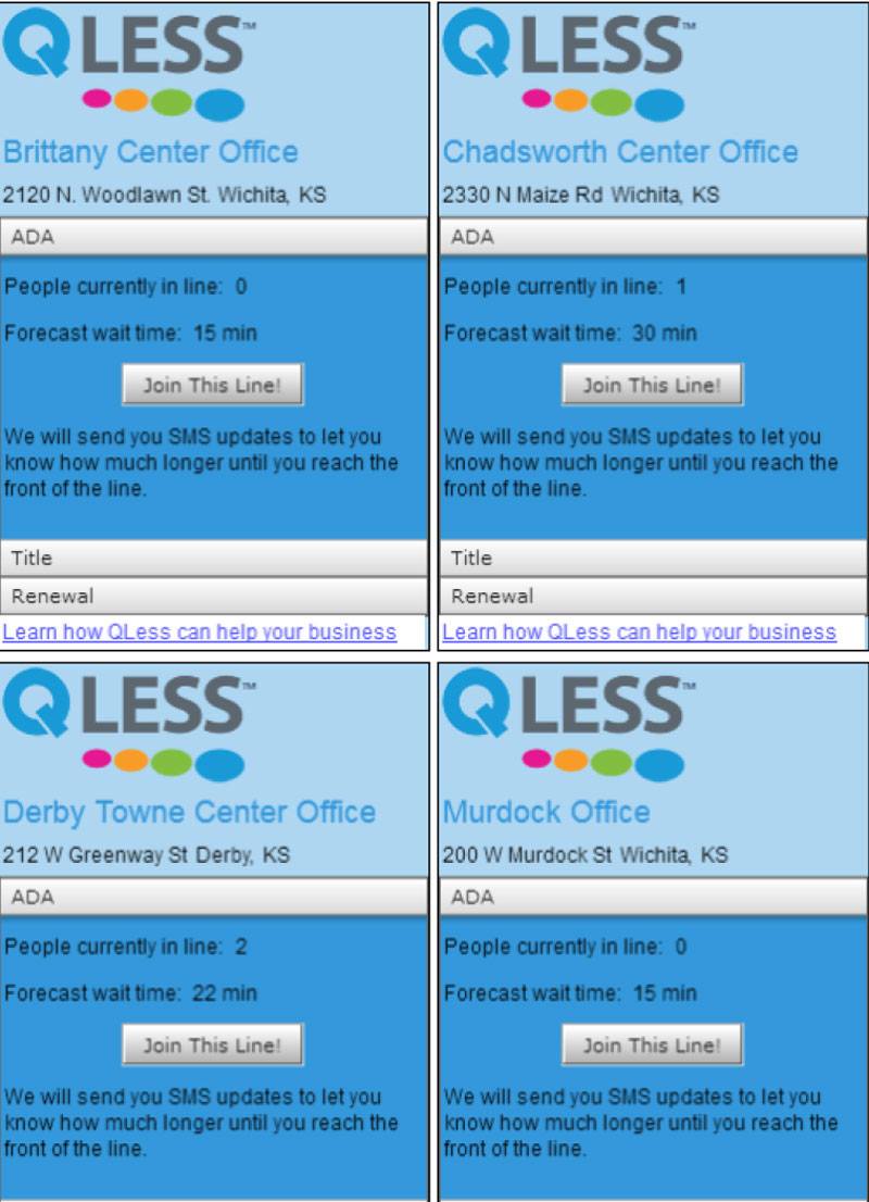 Sedgwick County Government - Use the new Qless System and reserve your ...