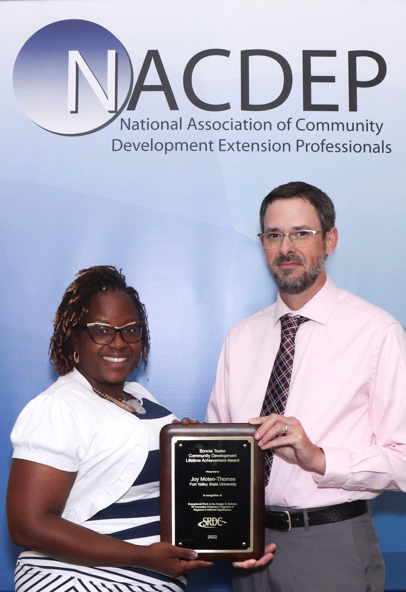 Congratulations to Joy... - Southern Rural Development Center