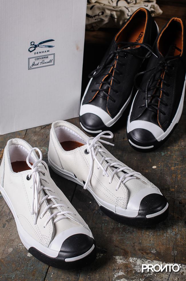 Denham x Converse Jack Purcell “Scissor Face” เป็นการร่วมงาน
