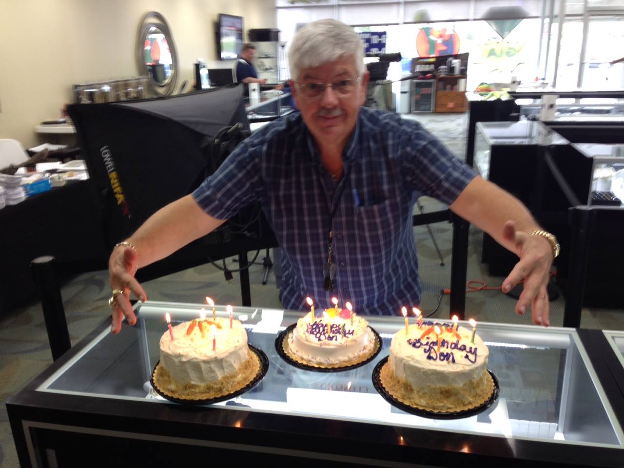 Today is Don (the owners)... - Airport Plaza Jewelers