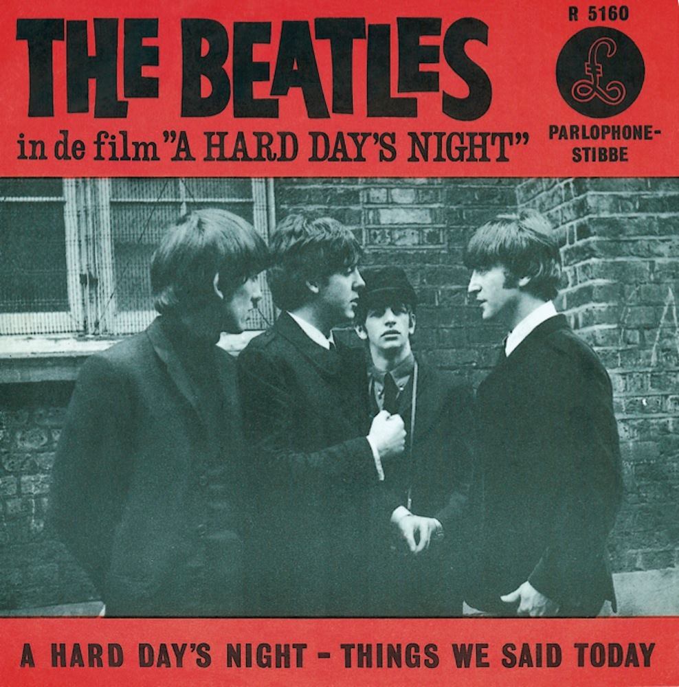 The Beatles - A Hard Day's Night/Things We Said Today single