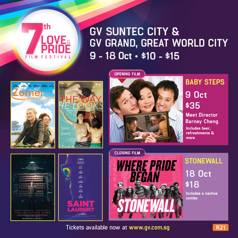 Trevvy - Much anticipated GV 7th Love and Pride Film Fest starts this ...