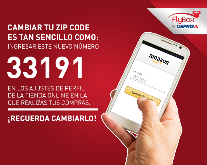 FlyBox - Nuestro Zip Code para la dirección en Miami ahora es 33191 ...