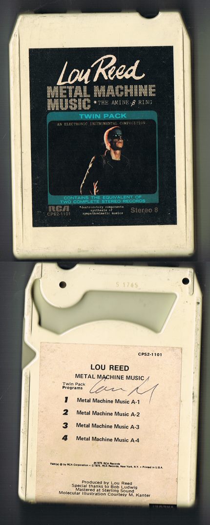July 1975. 'Metal Machine Music' was released as a double LP and