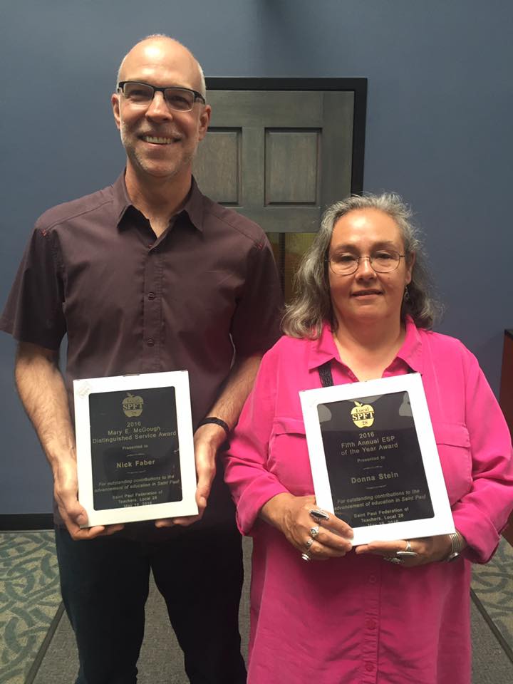 Saint - Congratulations to SPFT VP Nick Faber, winner of the Mary ...