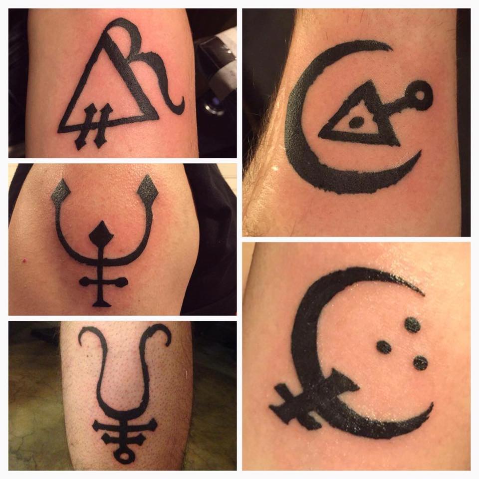 Witch Symbol Tattoos