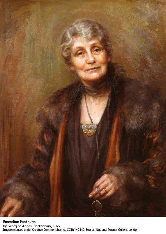 National Portrait Gallery - Emmeline Pankhurst was born on this day in ...
