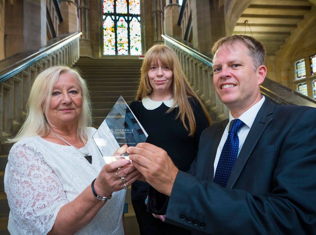 Rochdale - Library Assistant Terasa Hart and Head of Libraries Philip ...