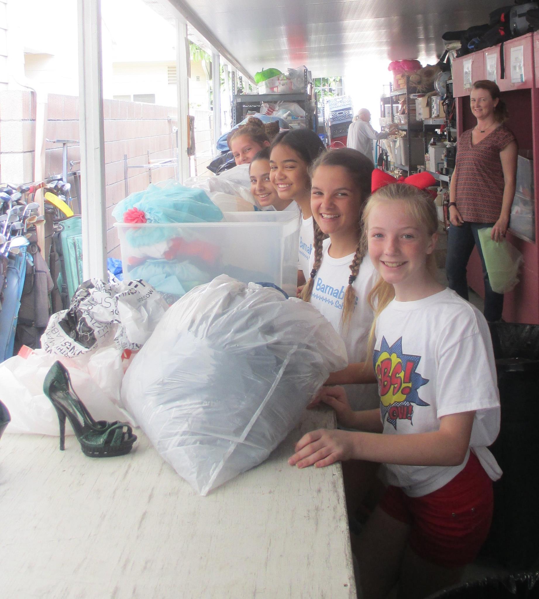 Girl Scout Cadets Ella, Annie,... Precious Life Shelter