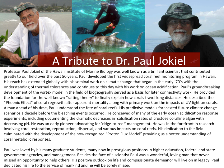 A Tribute in... - Former NOAA - Coral Reef Ecosystem Division | Facebook