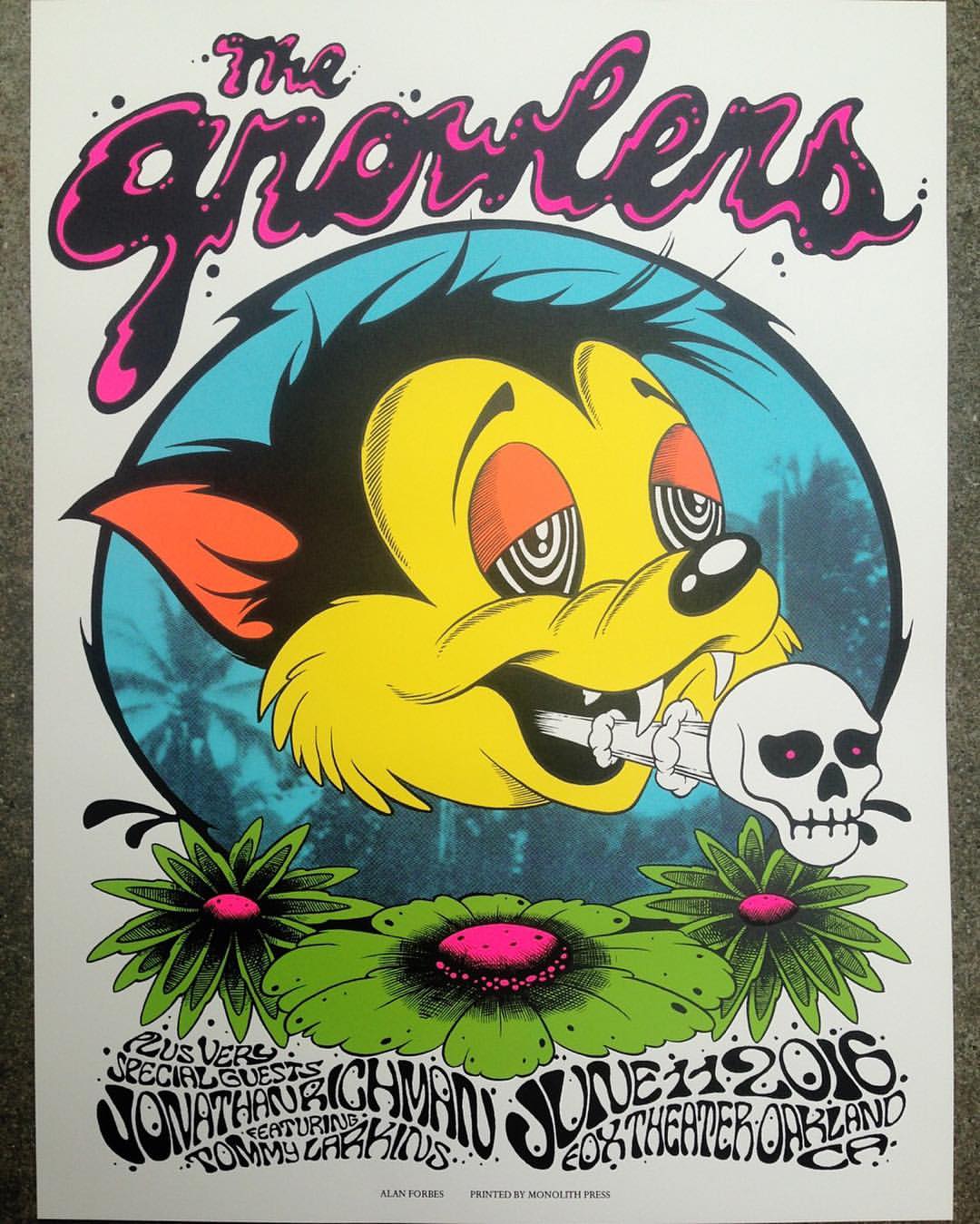 The Growlers - @alanforbes signed + numbered limited edition