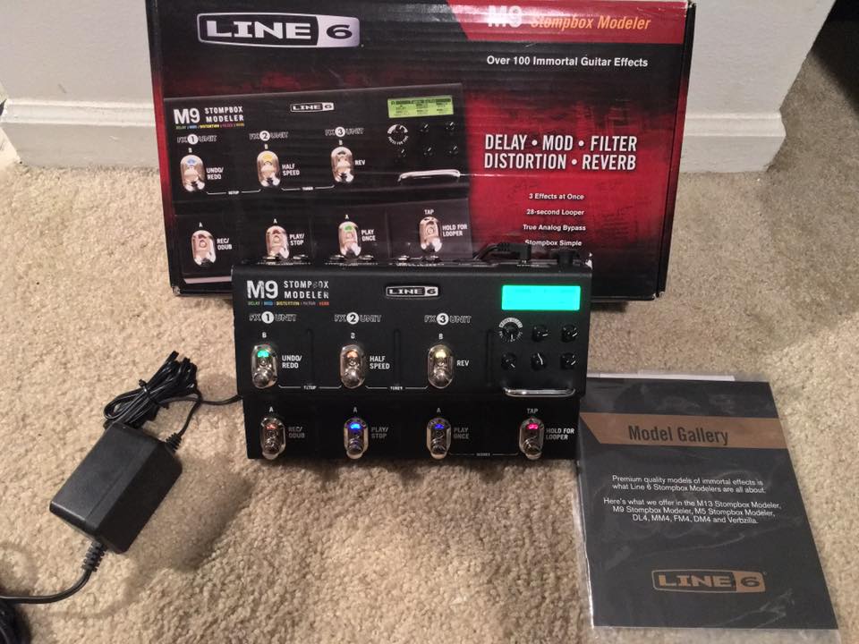 Line6 M9 Pedal Integration and Supplemental Equipment