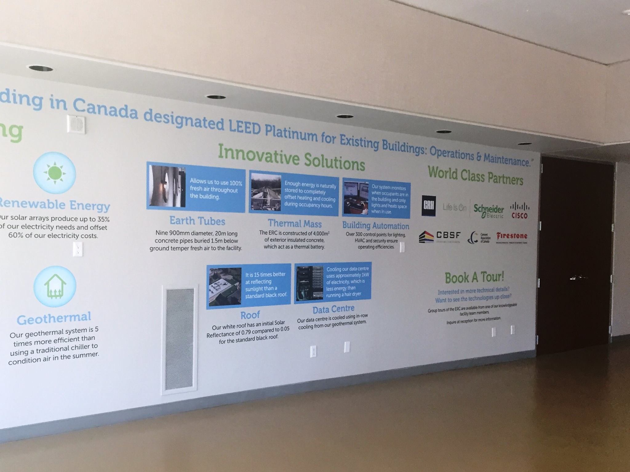 Earth - Our new lobby wall is a wonderful new addition to the Earth ...