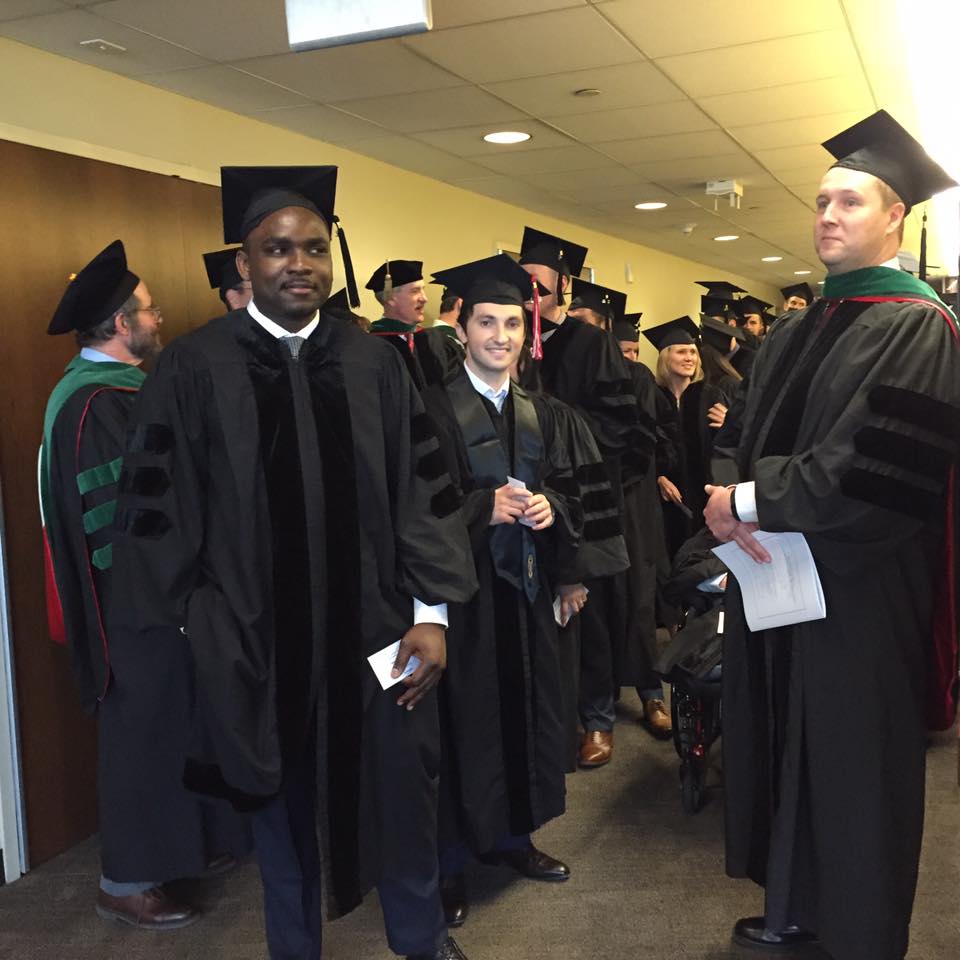 Our graduating medical students getting ready for the recognition ...