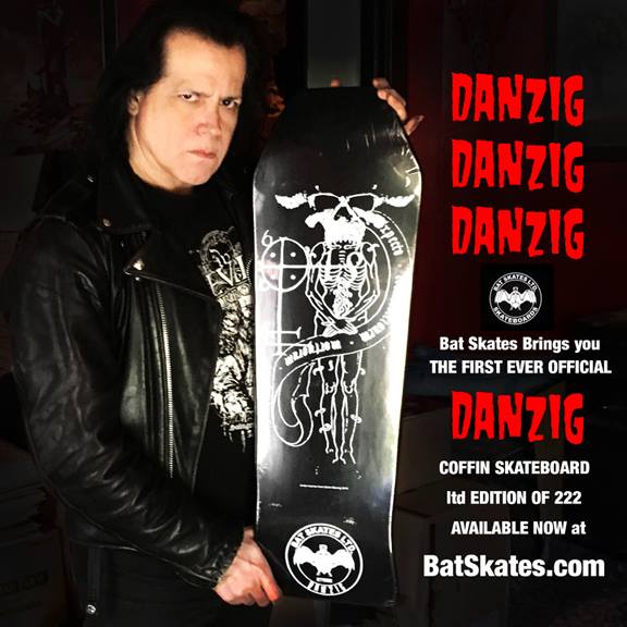 Danzig - DANZIG LIMITED EDITION BATSKATES SKATEBOARD Finally, courtesy ...
