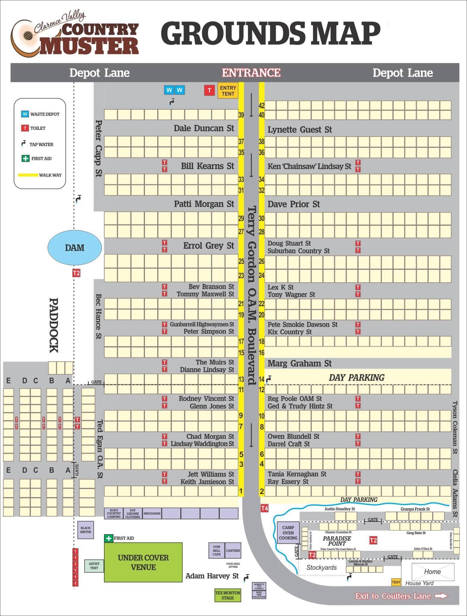The site plan will have... - Clarence Valley Country Muster