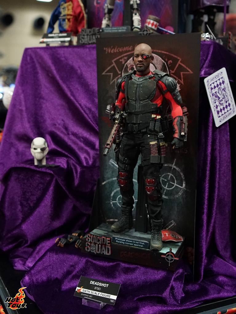 Hot - 1/6th scale Deadshot collectible figure from Suicide Squad