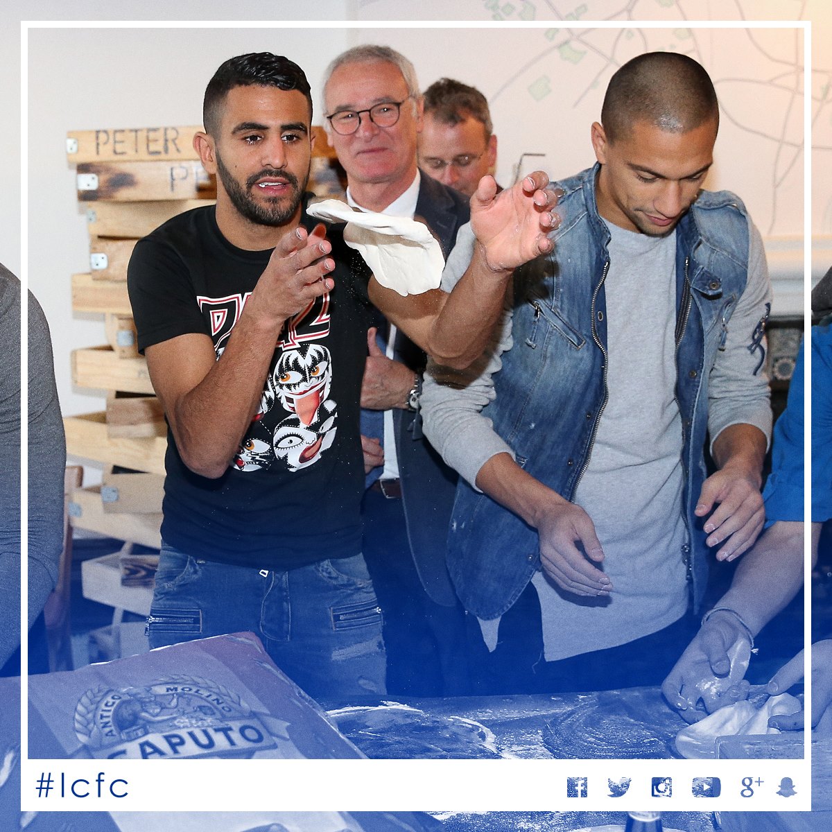 Claudio promised them pizza... - Leicester City Football Club | Facebook