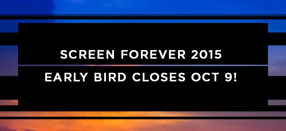 Screen Queensland - Early Bird registrations to SCREEN FOREVER close ...