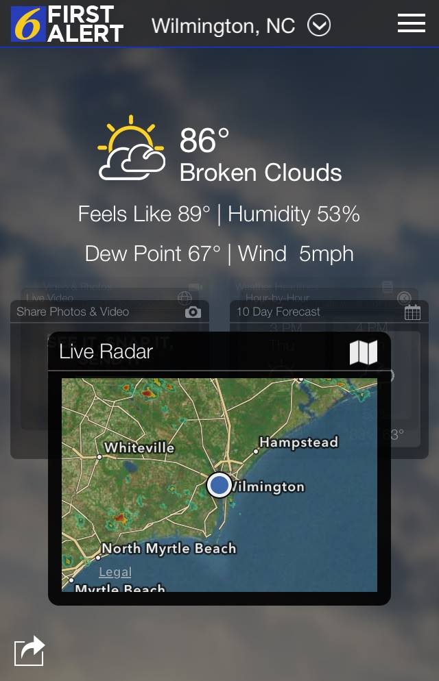 WECT - Radar is a bit more active across SE NC this afternoon. Do you ...