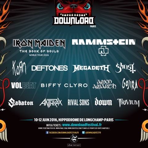 Korn - Korn To Perform At Download Festival France 2016. Www.