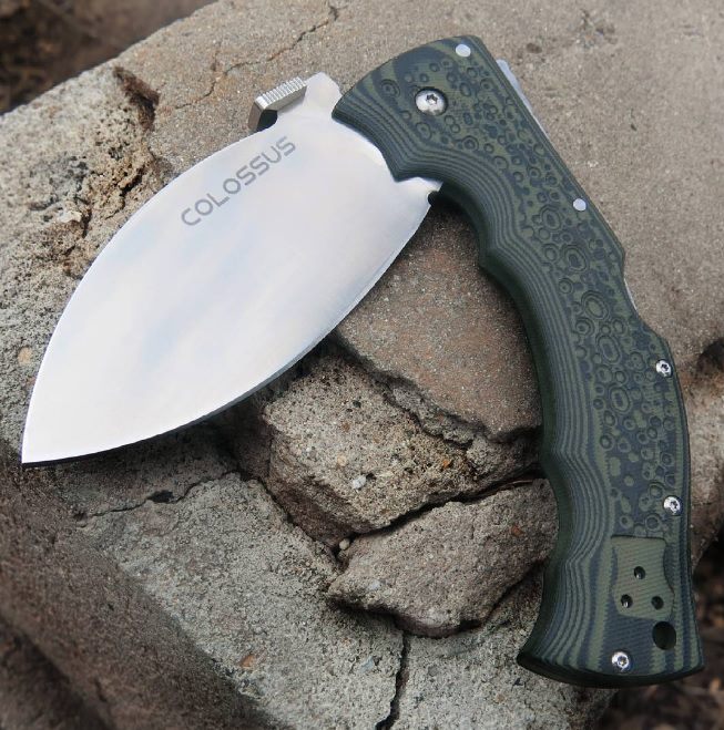 Cold - The Colossus! This beast of a knife was designed by custom