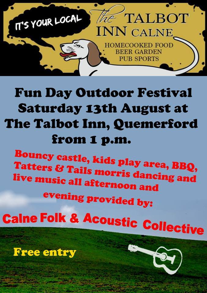 Calne In Tune - It is coming up soon. The Talbot Family... | Facebook