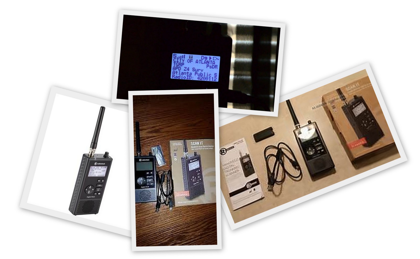 Radio Shack PRO-668/WS-1080 Handheld iScan Digital Trunking Scanner ...
