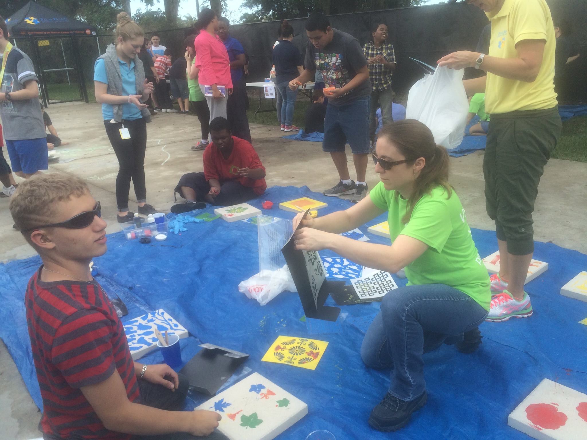 The rain didn't get in the... - Palm Beach School for Autism