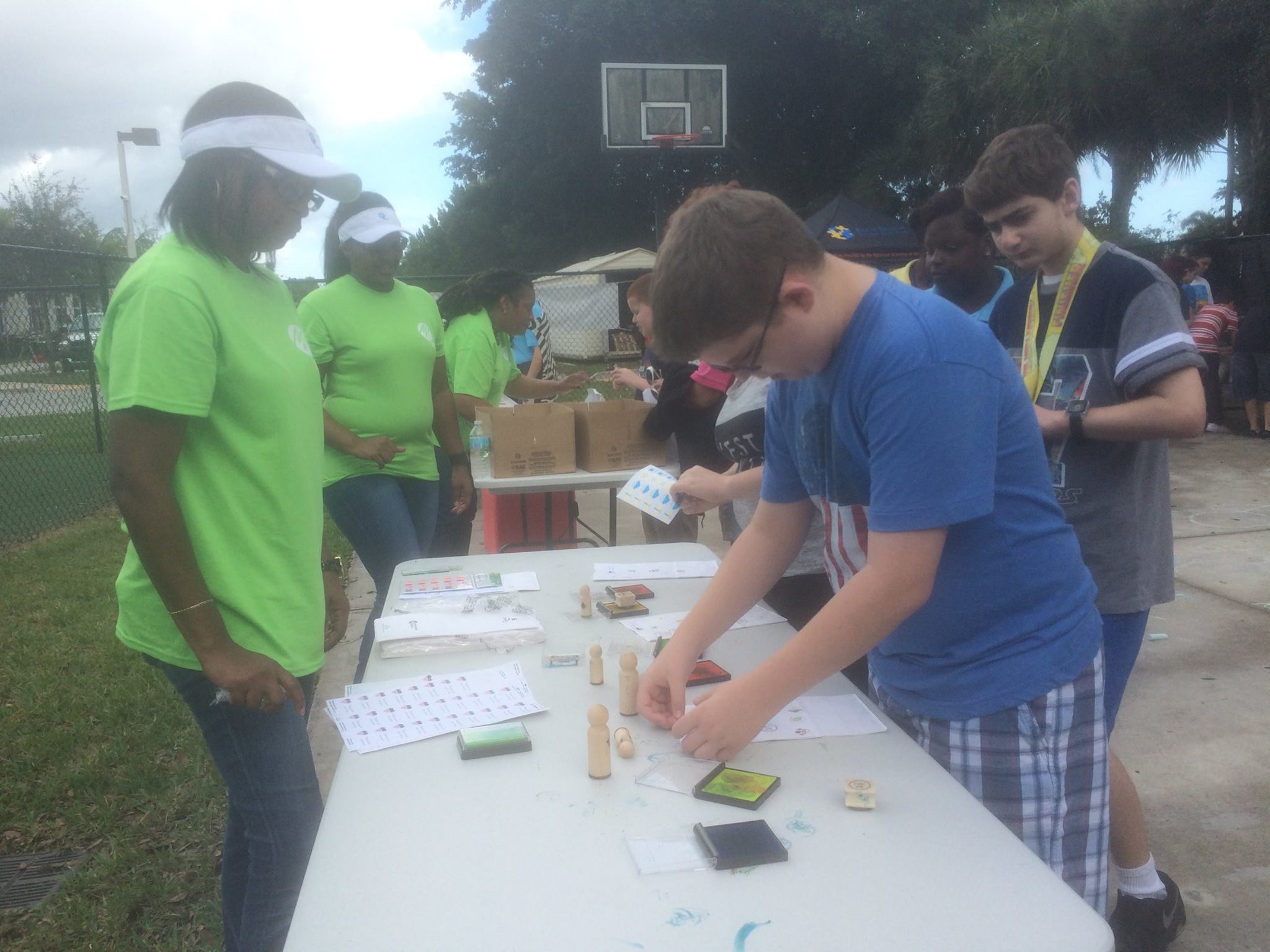 The rain didn't get in the... - Palm Beach School for Autism