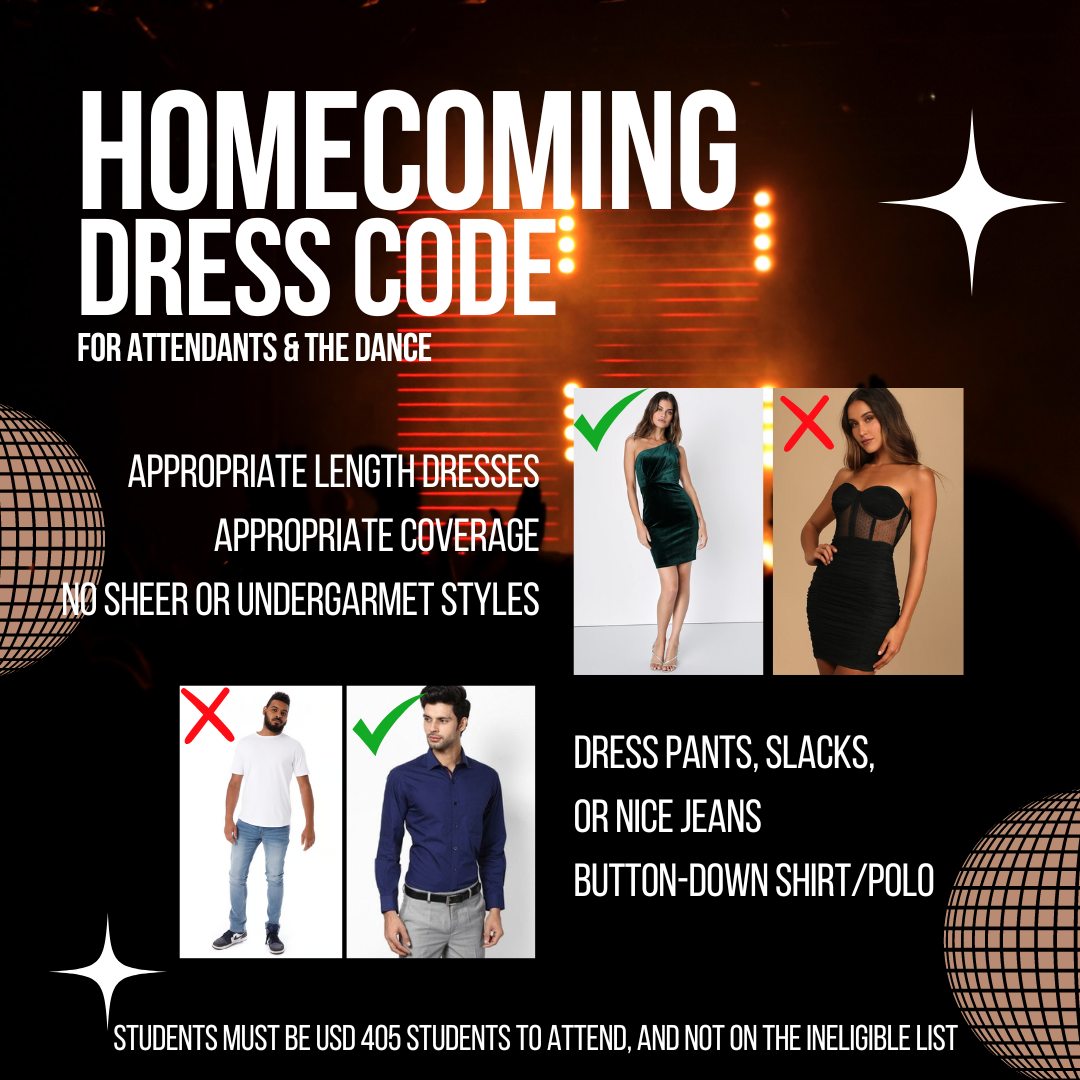La Feria ECHS homecoming dance dress code for September 6th, 2025