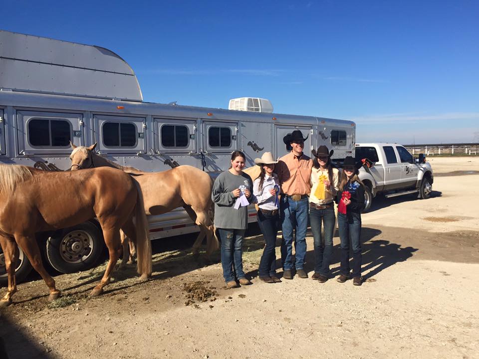 DG Ranch - The girls had a clean sweep (1st-4th) in the...