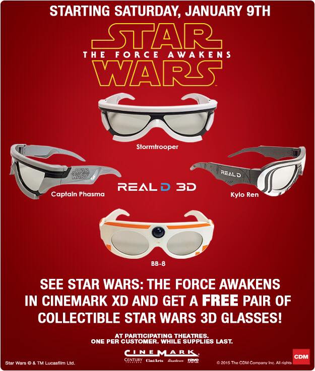 Cinemark - Starting today, catch Star Wars: The Force Awakens in