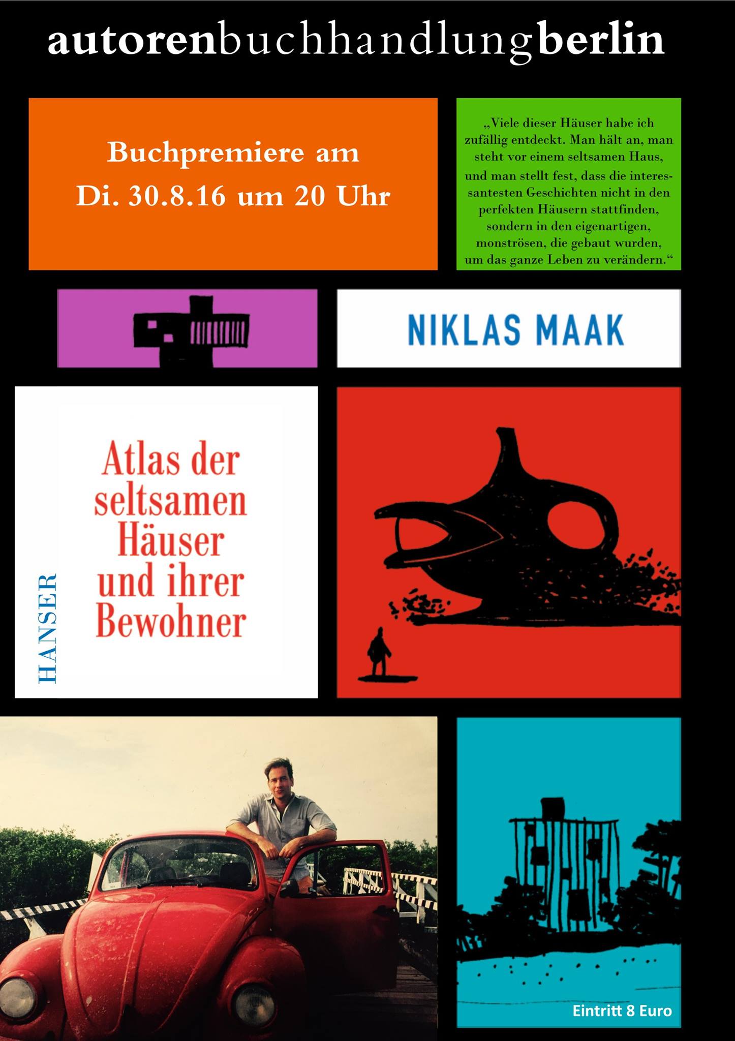 Di 30 8 16 Um 20 Uhr Feiern Wir Die Autorenbuchhandlung