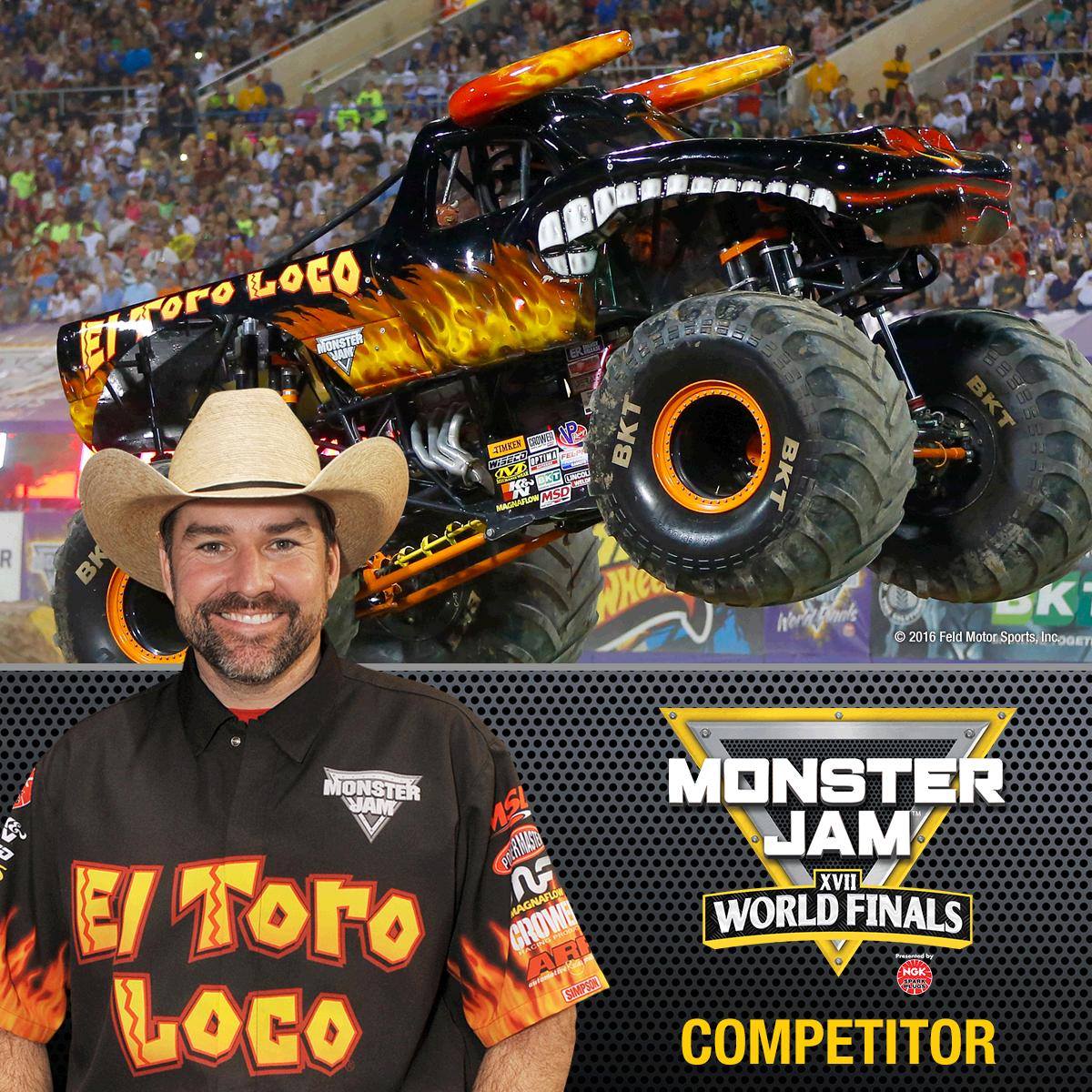 Monster - Announcing Monster Jam World Finals XVII competitor: El Toro ...