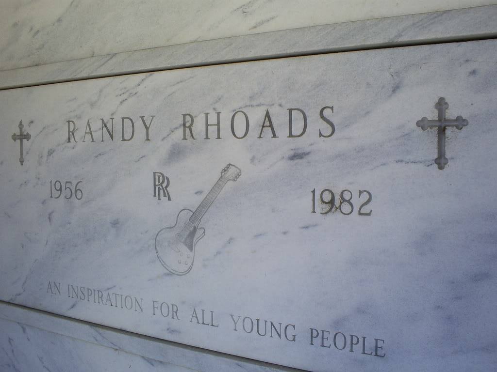 The National - Randy Rhoads died 32 years ago today in a plane crash ...