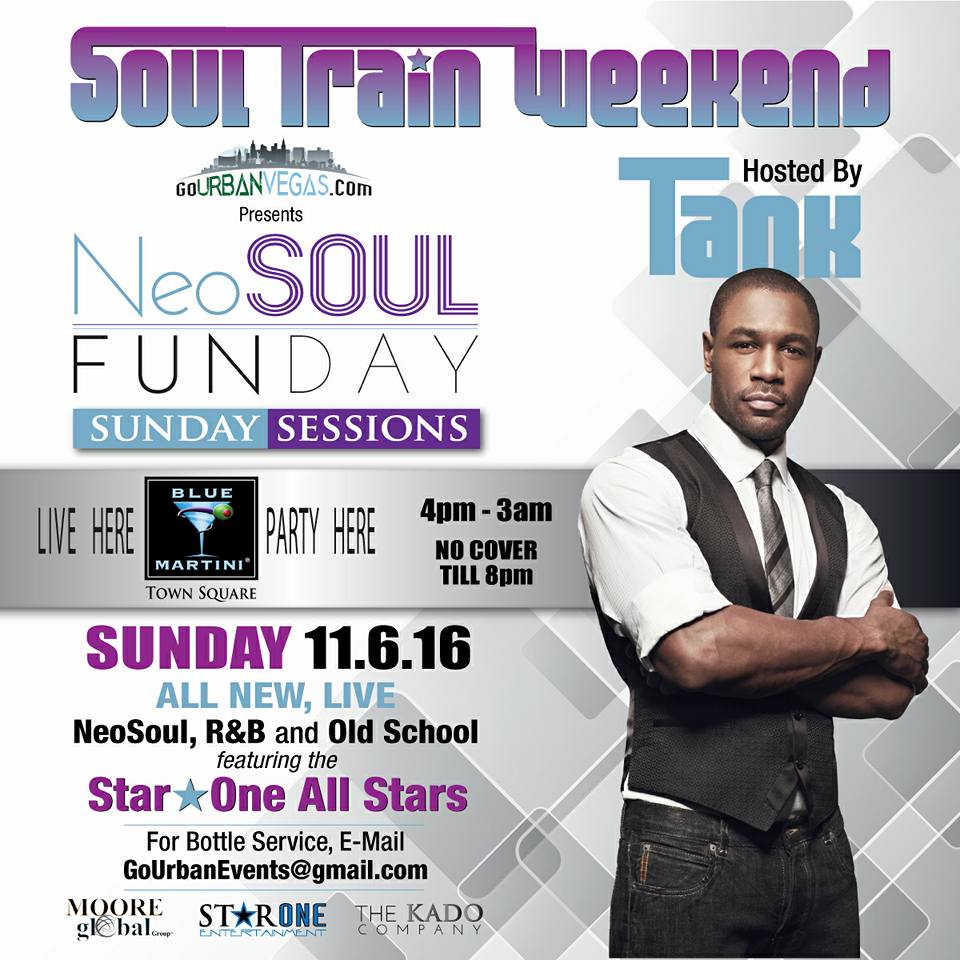 See You Tonight In Vegas At The Blue Martini @ 9:00pm For Neo-Soul Funday! No Work Tomorrow So No Excuses! ~ Michael Baisden