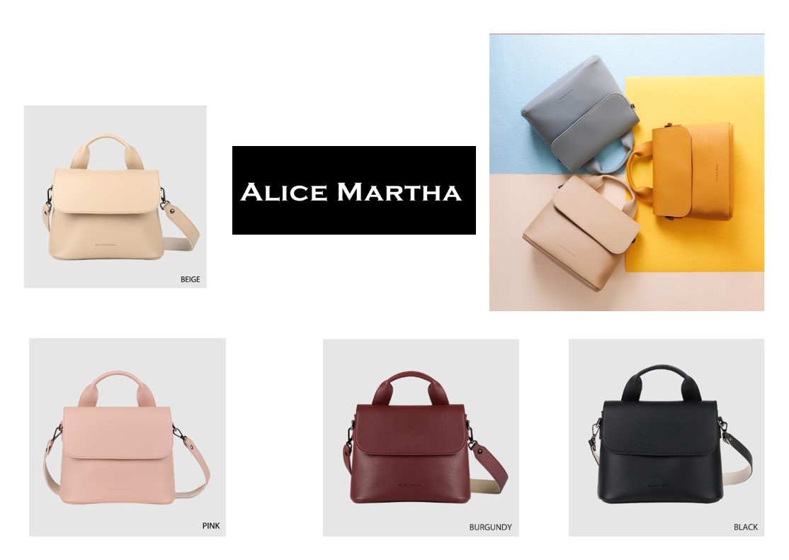 KOREA POPULAR BAG BRAND ALICE MARTHA ROSIE SHOULDER BAG Korea s latest fashion trend is all about going back to the basics with clean lines and attractive solid colours Still rocking bold and