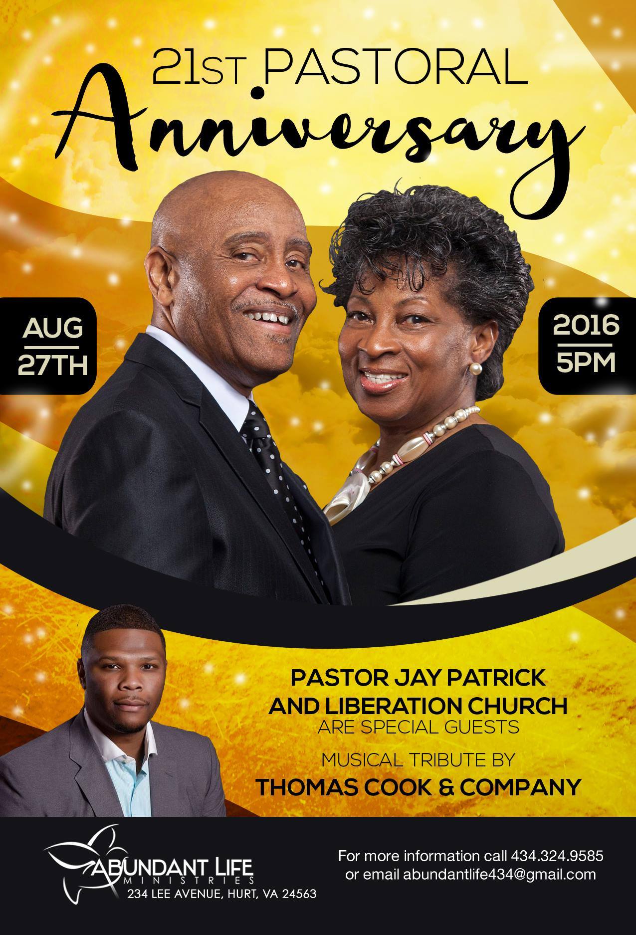 Abundant Life Ministries of Hurt, VA - It's another year to Celebrate ...