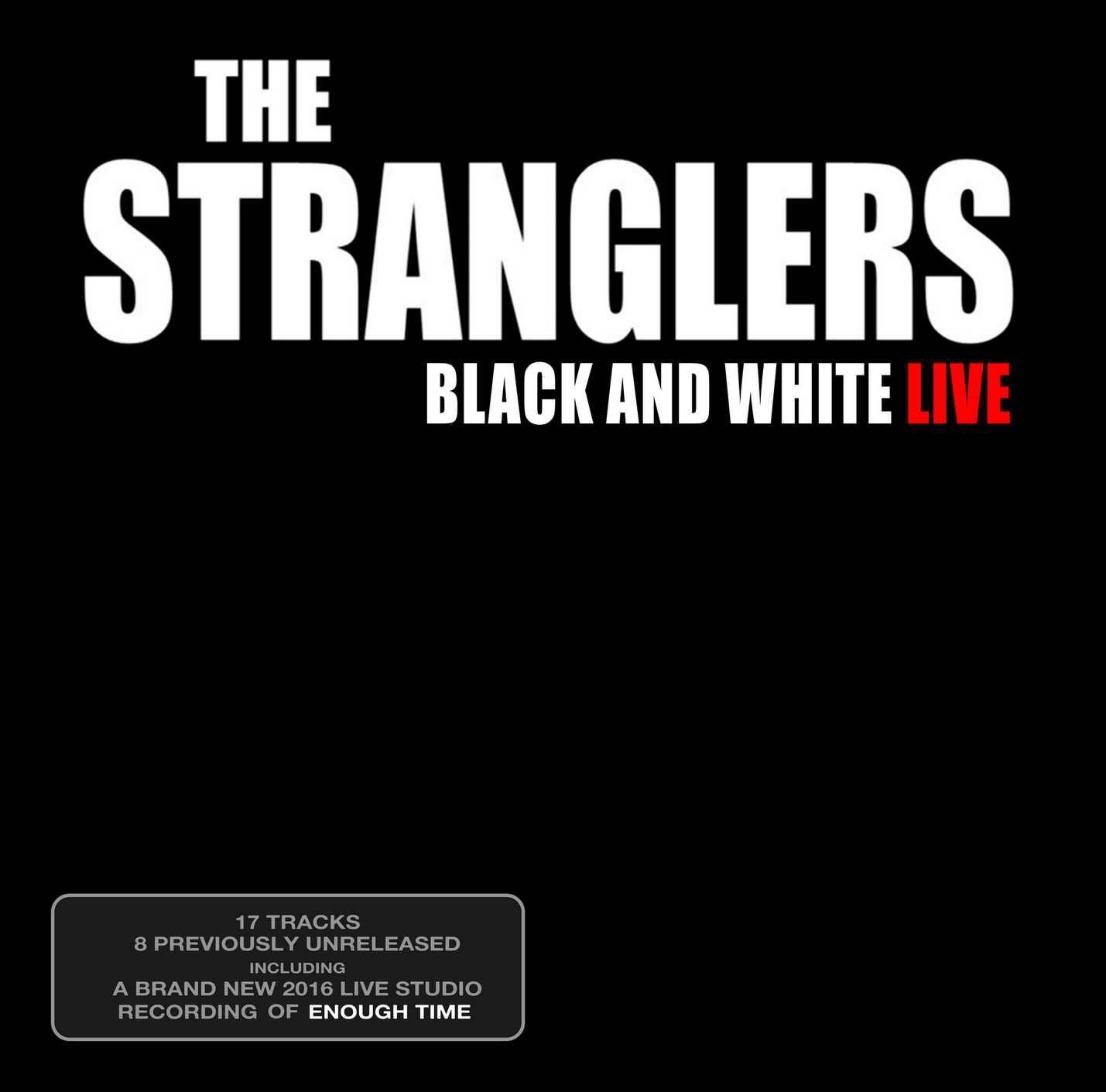 The Stranglers - Black And White Live compilation CD In addition