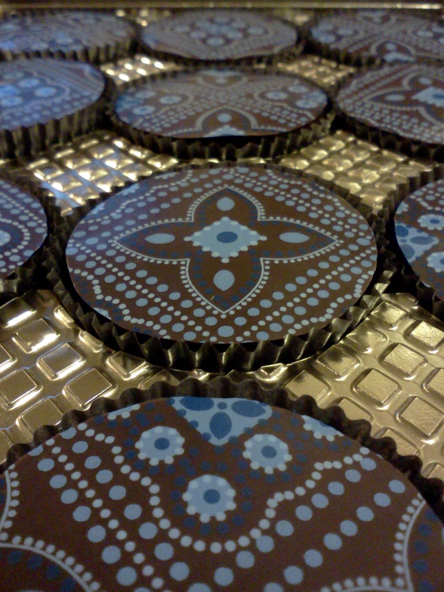 Sweeties - Our blue Moroccan Tiles Designer Oreos on...