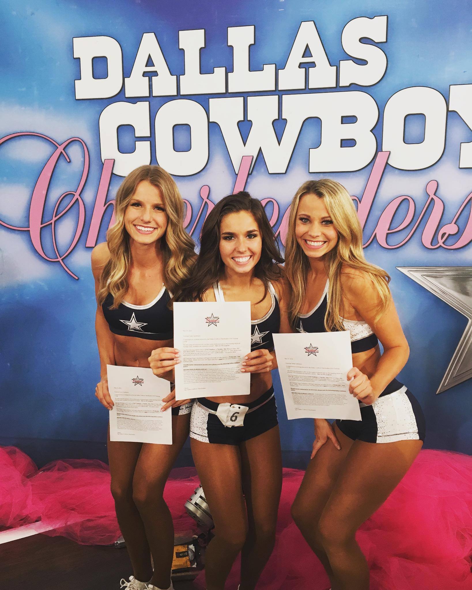 Dallas Cowboys Cheerleaders - “Hearing my name called into training ...