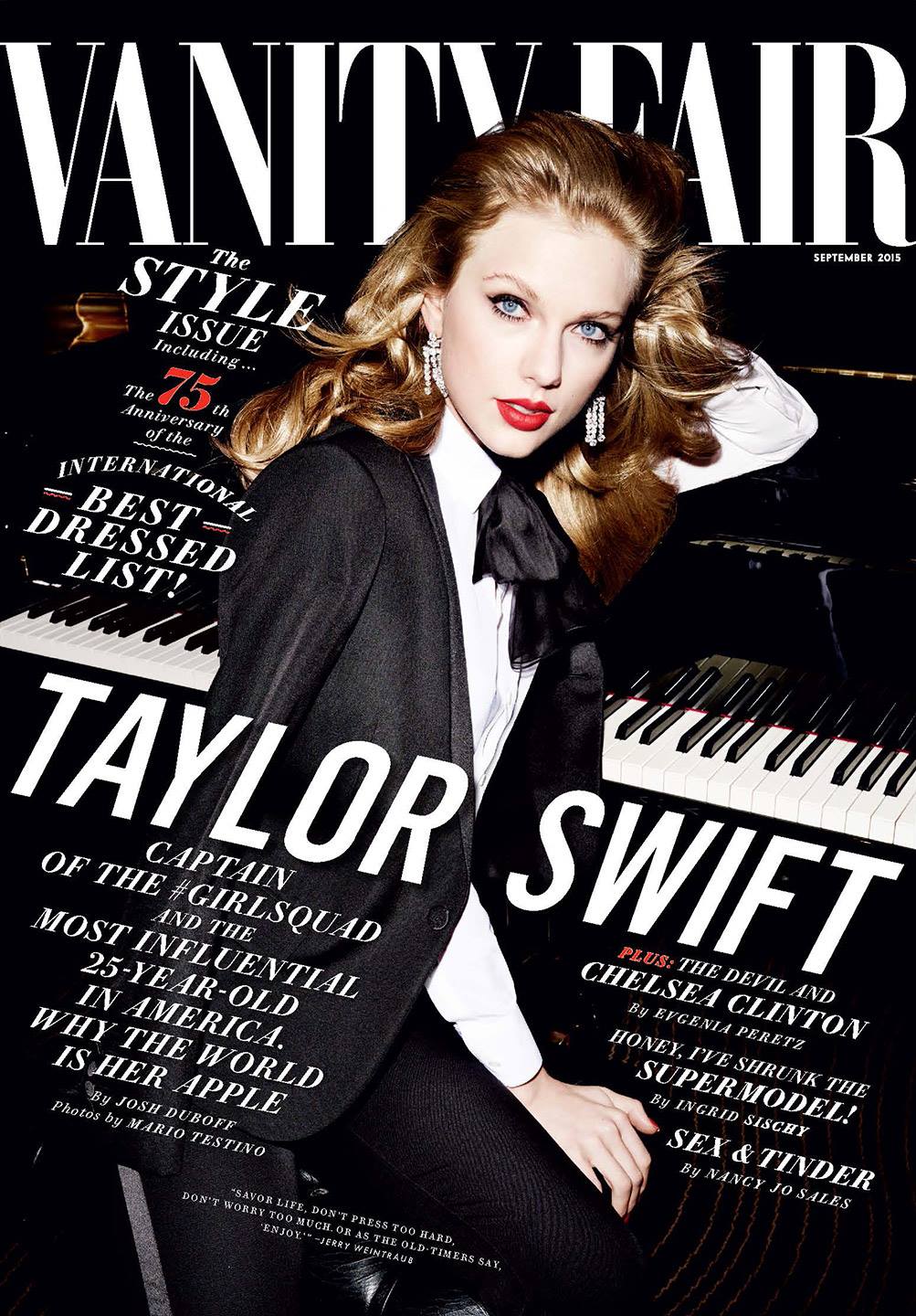 Here is Taylor Swift in the Beaufort Bar photographed by Mario