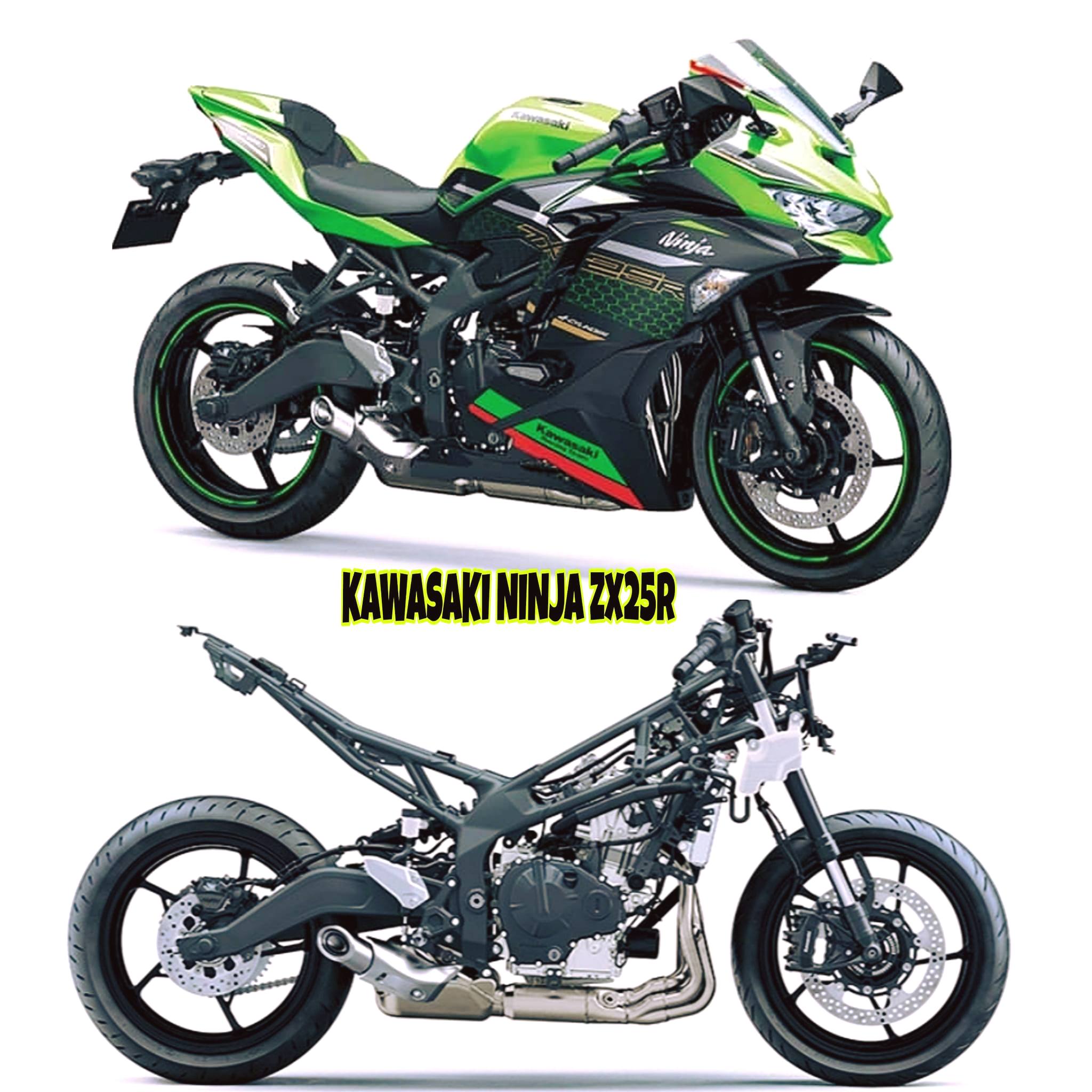 😮 - 1995 Kawasaki ZX-R 250 Ninja ❤️ - Kawasaki Ninja ZX-25R SE