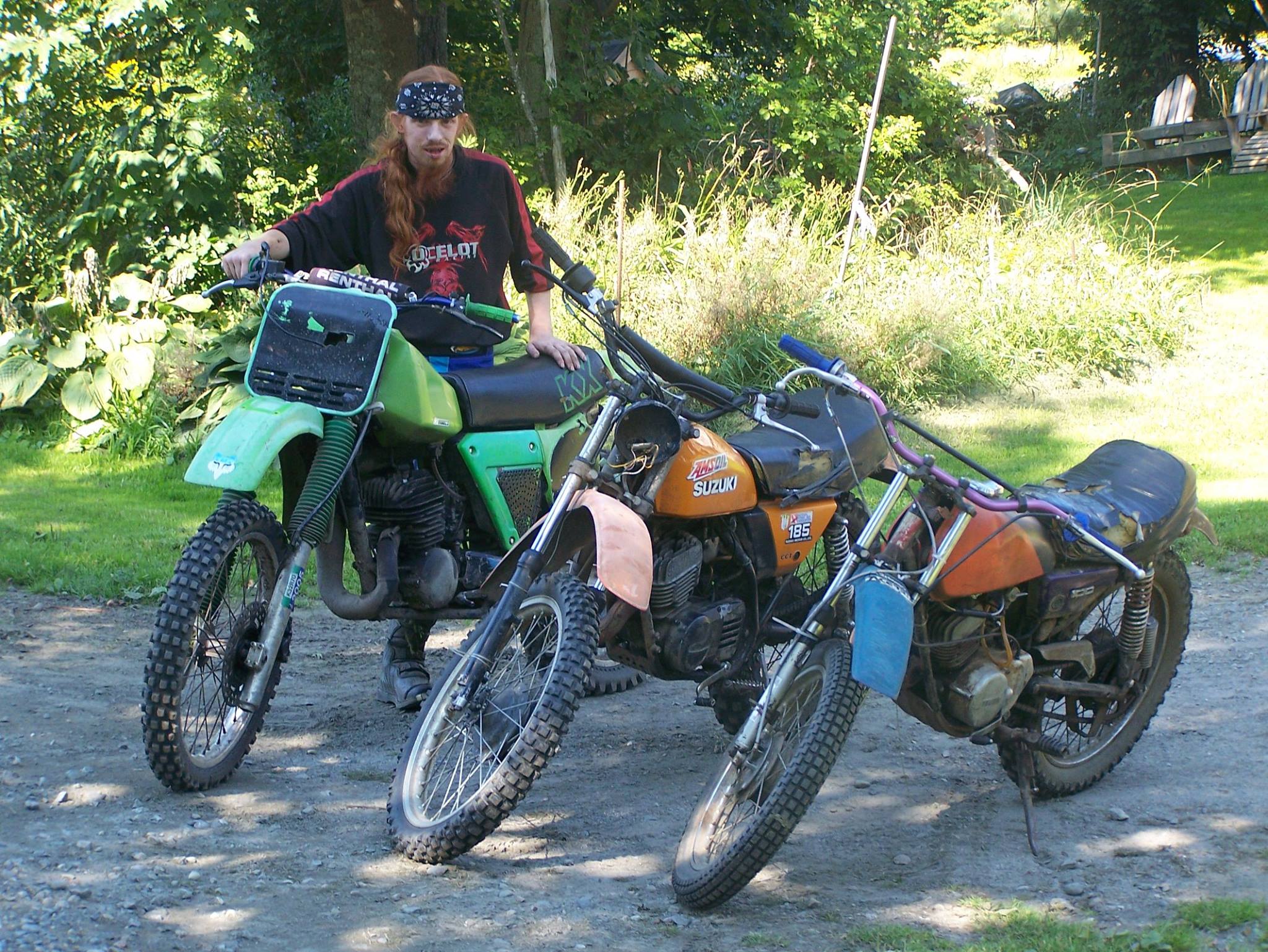 The list of bikes I raced at Saddleback 1970 Dt1 Yamaha 1972 250