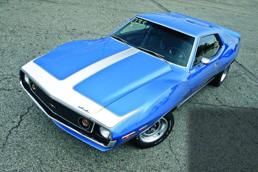 Is the AMC AMX/3 model car available in 1/24-25 scale?